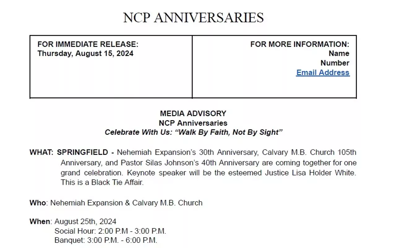 Image: NCP Anniversaries