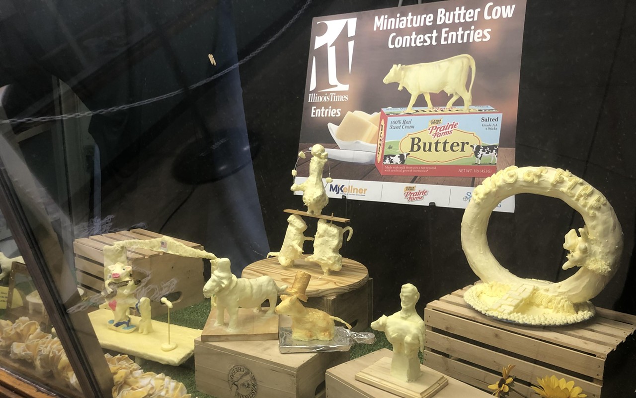 Miniature Butter Cow contest back again