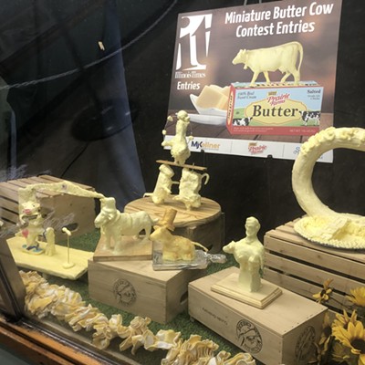 Miniature Butter Cow contest back again