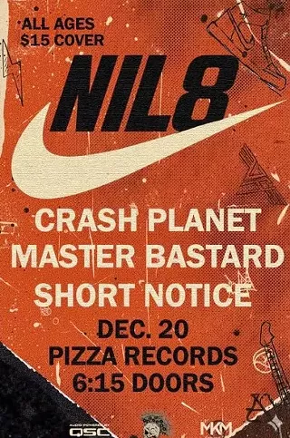 Image: NIL8, Crash Planet, Master Bastard, Short Notice