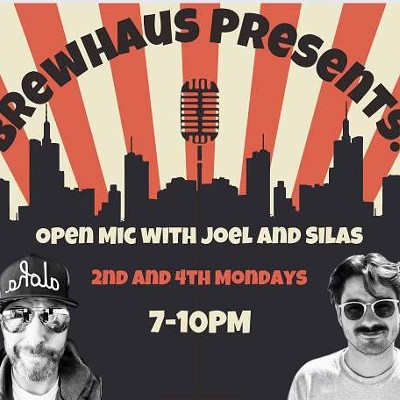 Open mic with Joel and Silas