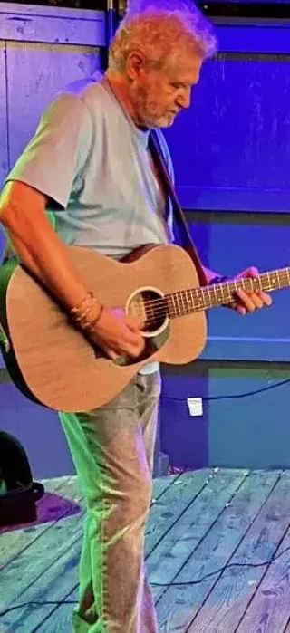 Image: Open mic with John Drake