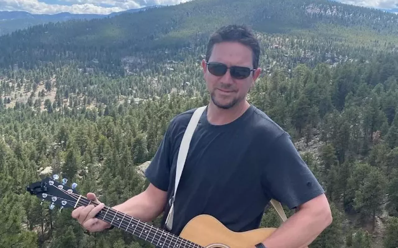 Image: Open mic with Mike Metz