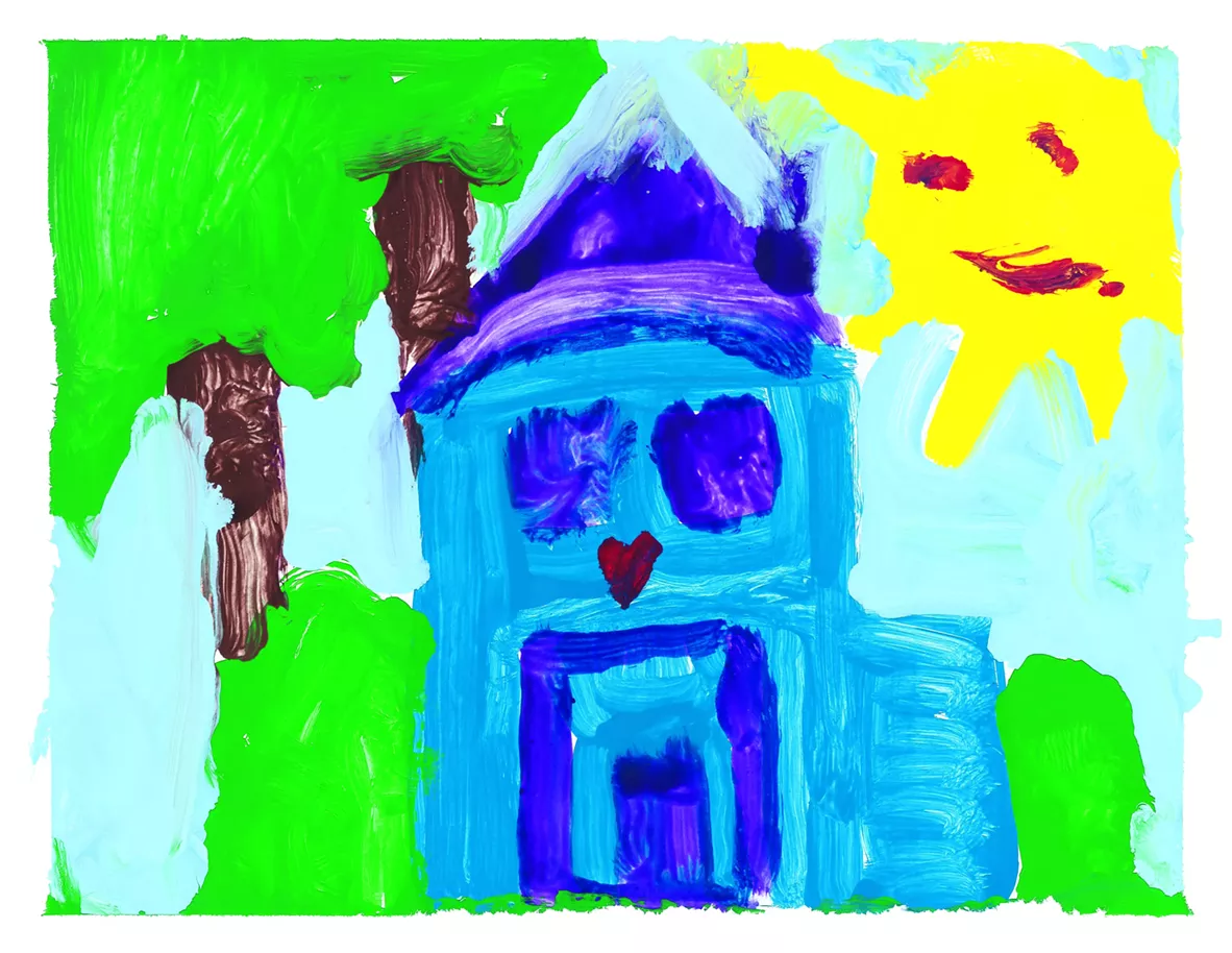 Happy Blue House - MOCN