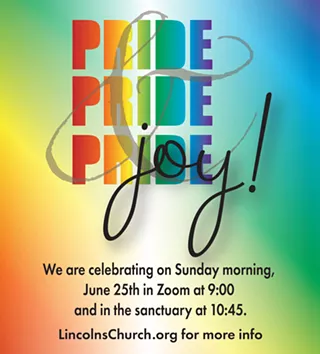 Image: Pride & Joy Service