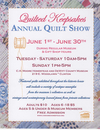 Image: "Quilted Keepsakes" Quilt Show