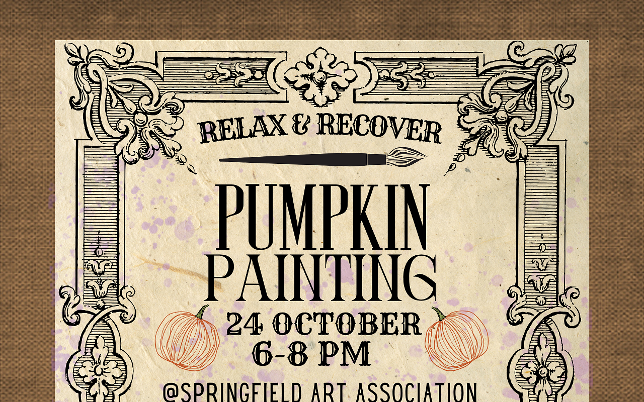 Image: Relax & Recover: Pumpkin Painting