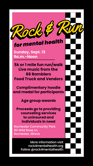 Image: Rock and Run for Mental Health