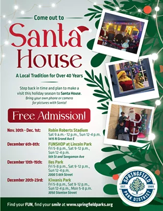 Image: Santa House at Iles Park