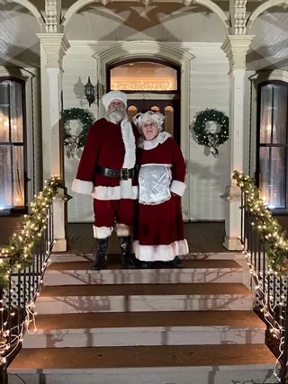Image: Santa Night at the C.H. Moore Homestead