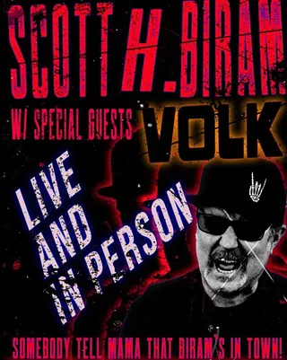 Image: Scott H. Biram with VOLK and The Maness Brothers