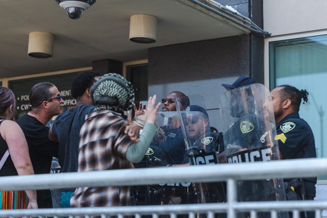 Sept. 9 protest at Springfield Police Department