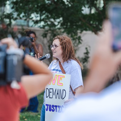 Sept. 9 protest at Springfield Police Department