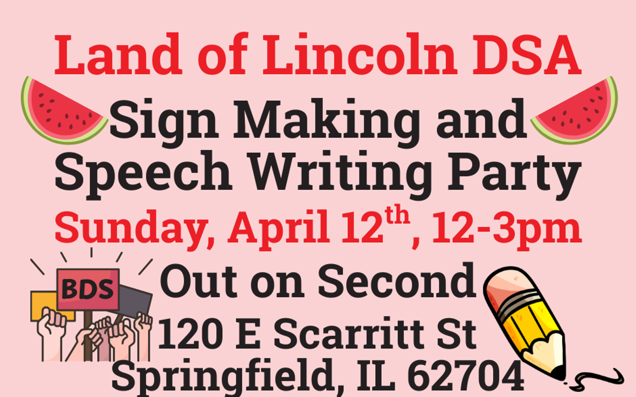 Image: Sign Making & Speech Writing Party