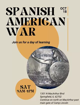 Image: Spanish American War program