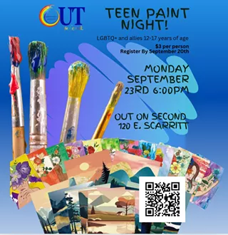 Image: Teen Paint Night