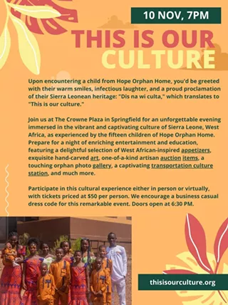 Image: This is Our Culture fundraiser