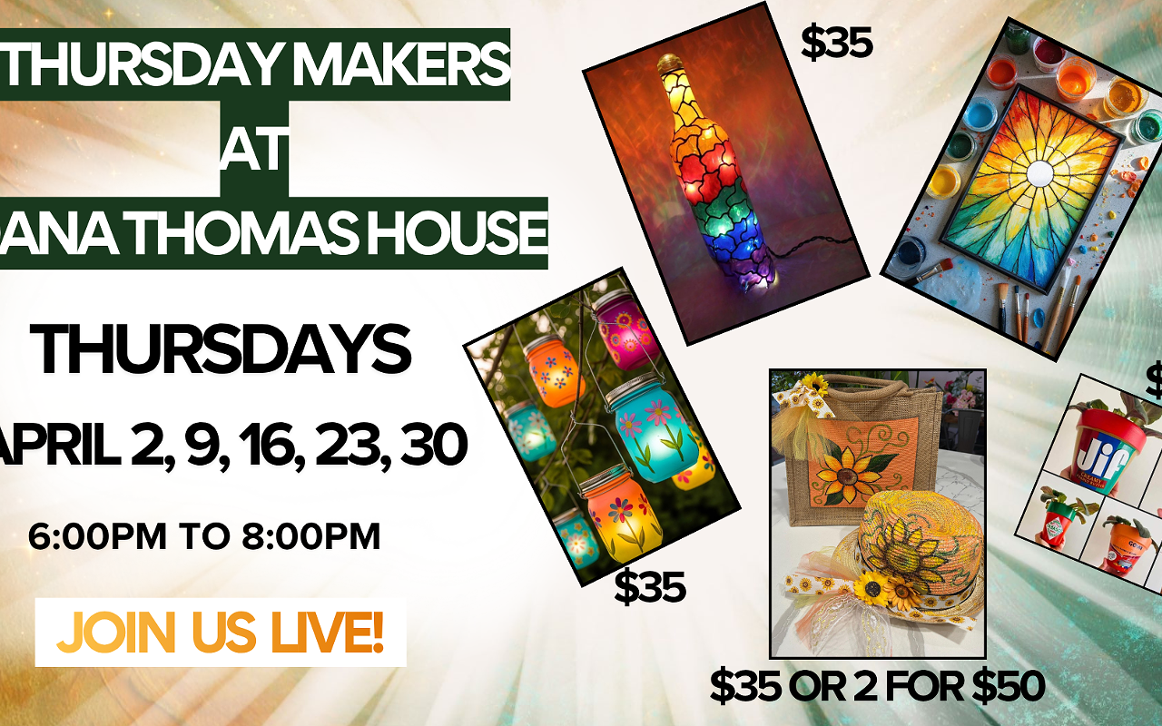 Image: Thursday Makers at The Dana Thomas House