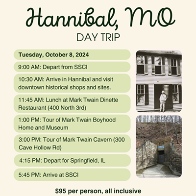 Travel Opportunity: Hannibal, MO