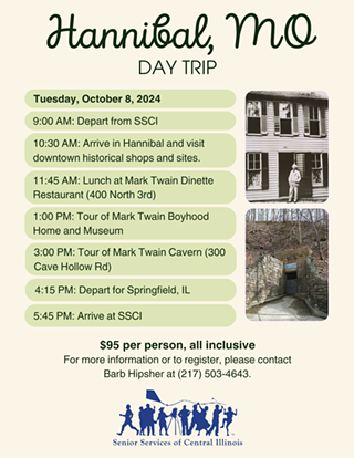 Travel Opportunity: Hannibal, MO