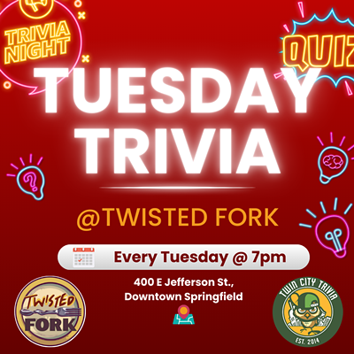 Tuesday Night Trivia at Twisted Fork