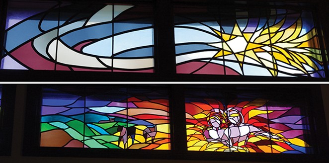 Stained glass, a Springfield tour