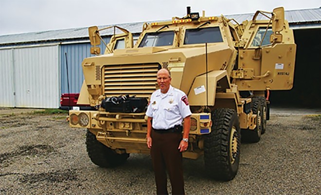 Sangamon County sheriff seeks armored vehicle