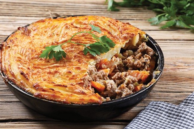 Shepherd's pie, classic Irish pub fare