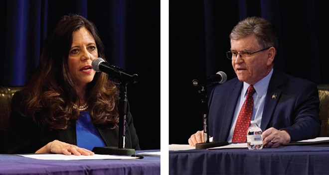 Mayoral candidates meet for first public forum