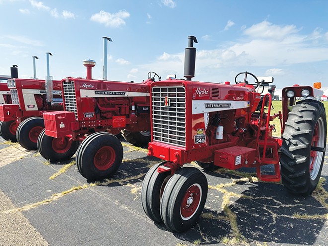 Heritage tractors come together for Half Century of Progress 2023