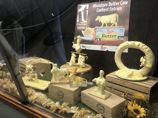 Miniature Butter Cow contest back again