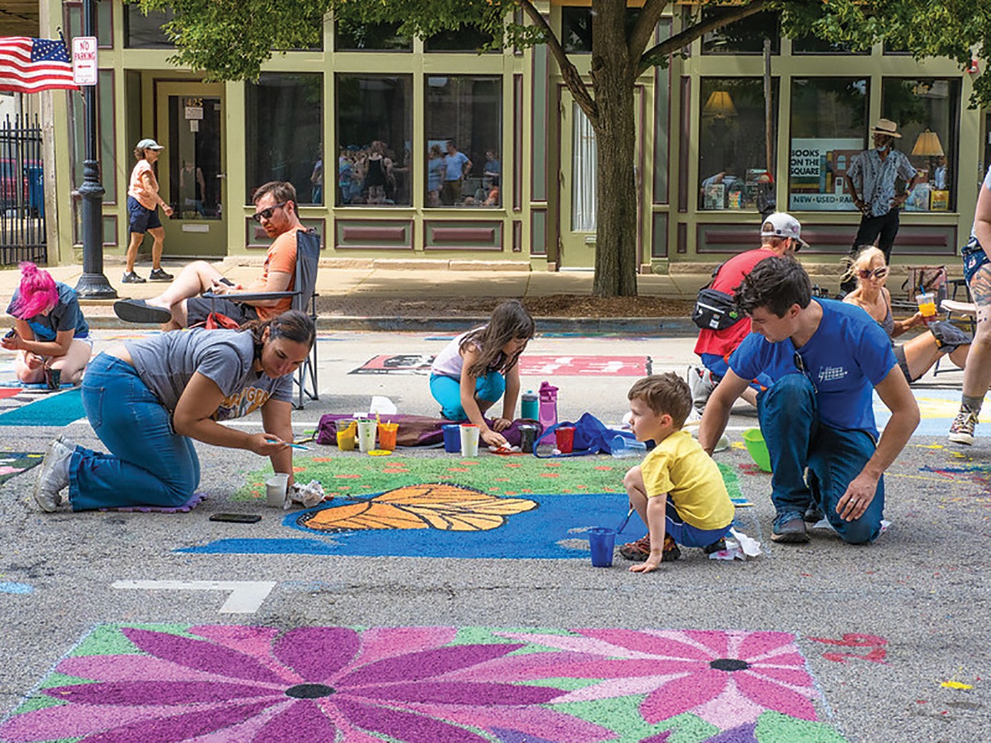 Yarn Painting - Springfield Art Association