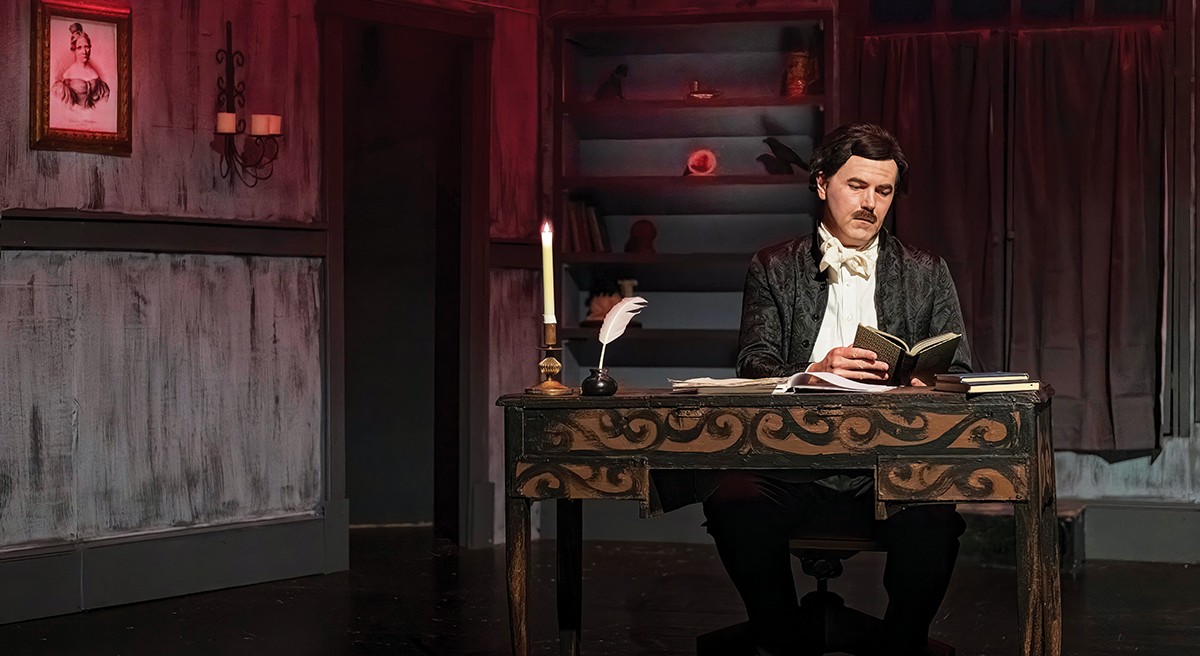 Theatre at Barton Presents Nightfall with Edgar Allan Poe November