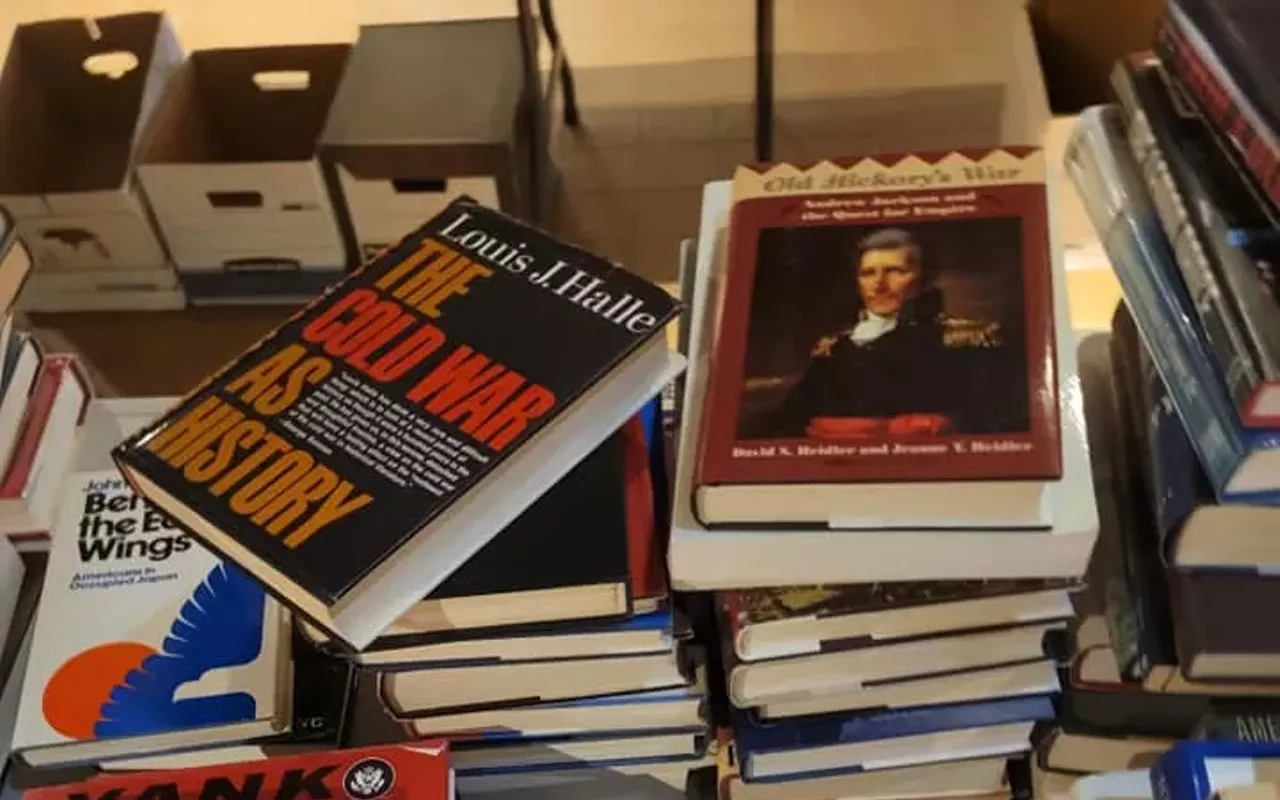 Image: Used Military Book Sale