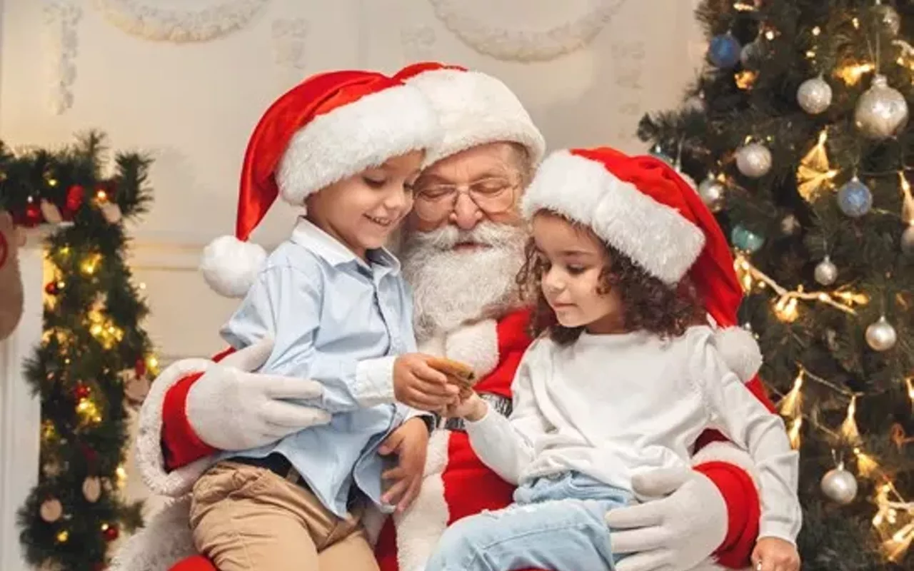 Image: Visit with Santa