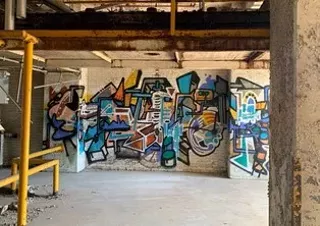 Image: "Visitors" art installation at Pillsbury