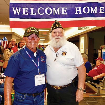 Welcome home, Honor Flight #63