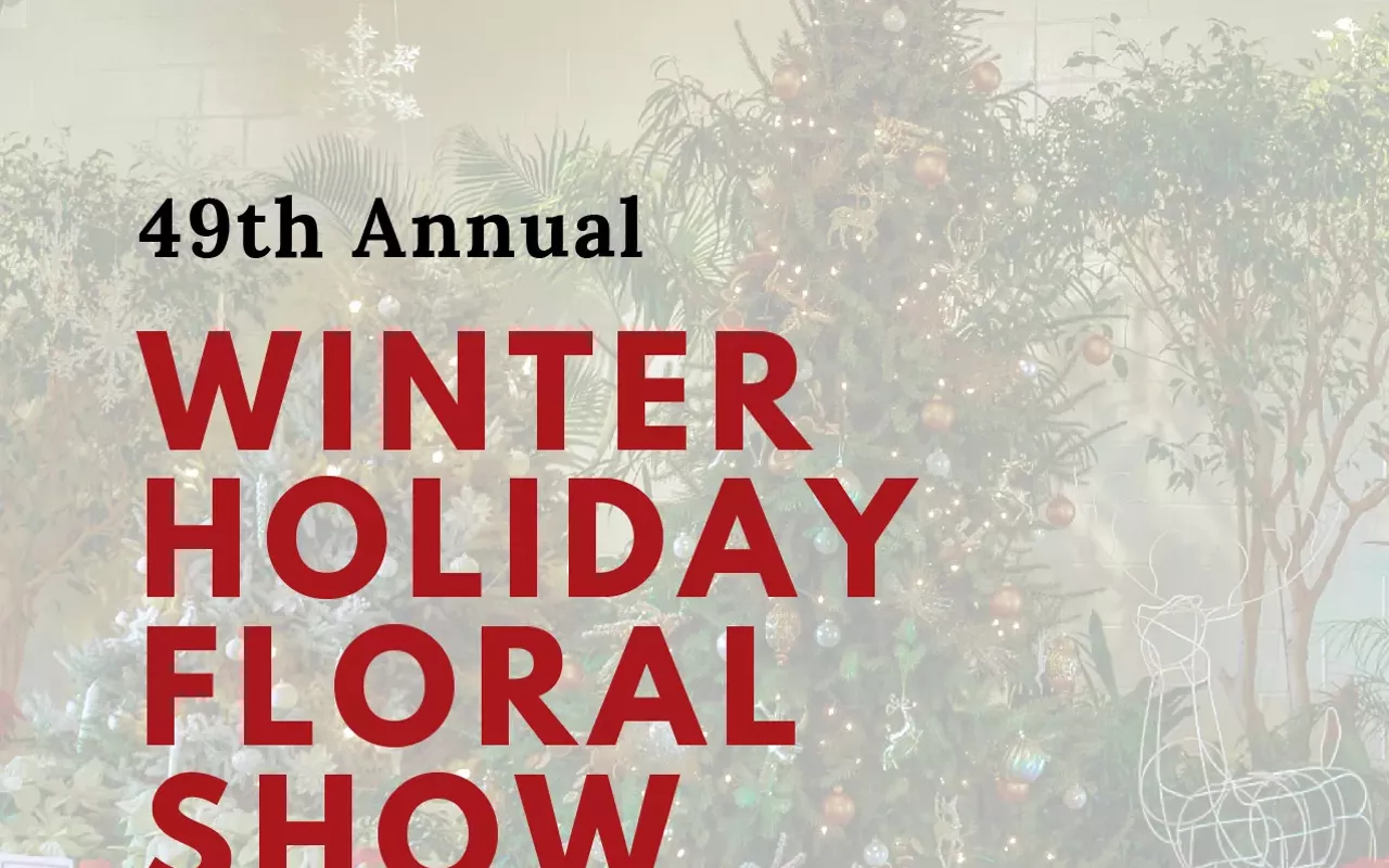 Image: Winter Holiday Floral Show