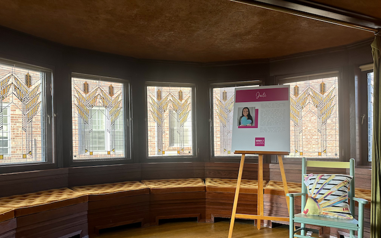 Image: Wooden It Be Lovely Chair Display