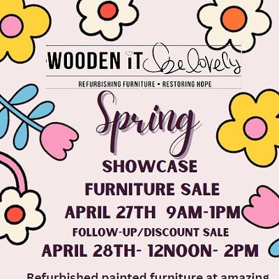 Wooden It Be Lovely furniture sale